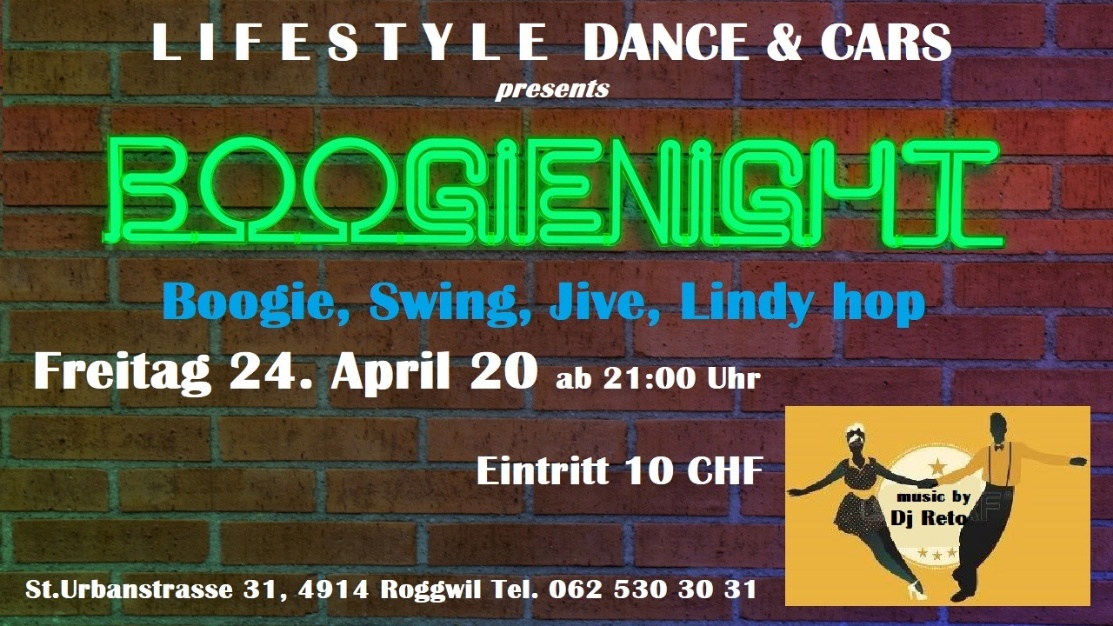 Boogie Night 24 04 20