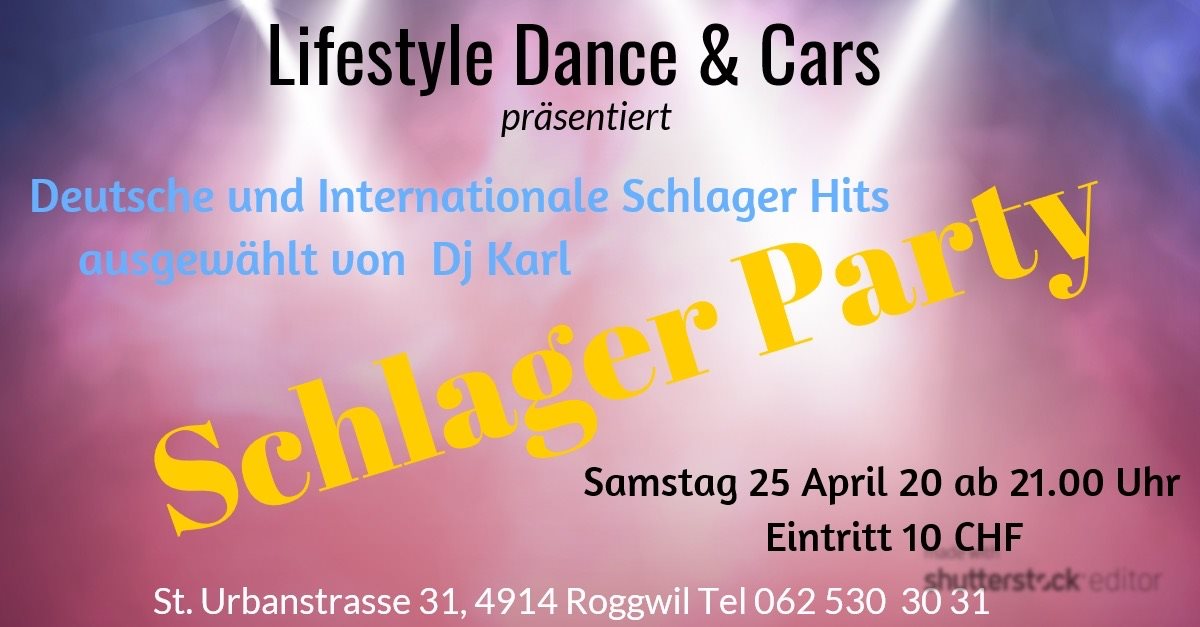 Schlager Party 25 04 20